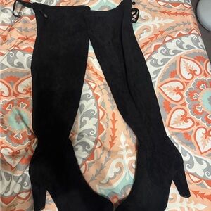 Women's Black Over-the-Knee Boots